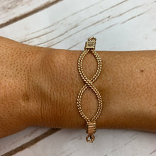 Load image into Gallery viewer, Sale! Gold Rope Twist Bracelet