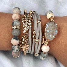 Load image into Gallery viewer, KINSLEY Wrap Collection - Gold Misty Bracelet S/M