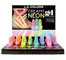 Load image into Gallery viewer, Splashy Creamy Neon Gel Like LA Colors Polish