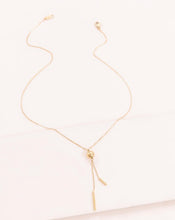 Load image into Gallery viewer, Sale! 14k Gold Dipped Dangle Necklace