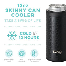 Load image into Gallery viewer, Black Dragon SWIG Skinny Can Cooler