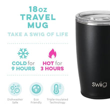 Load image into Gallery viewer, Matte Black SWIG 18oz Mug
