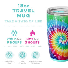 Load image into Gallery viewer, Swirled Peace SWIG 18oz Mug