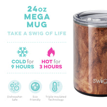 Load image into Gallery viewer, Black Walnut SWIG 24oz Mega Mug
