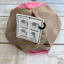 Load image into Gallery viewer, Pink Crisscross Hat