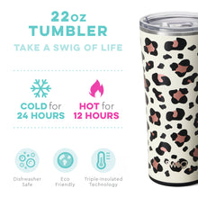 Load image into Gallery viewer, Leopard SWIG 22 oz Tumbler