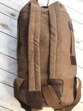 Load image into Gallery viewer, Taupe Military Backpack - SALE!