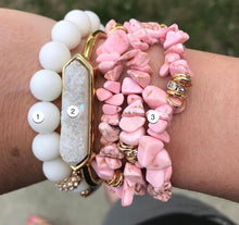 Load image into Gallery viewer, KINLSEY Cluster - Punch Bracelet L/XL