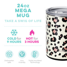 Load image into Gallery viewer, Luxy Leopard SWIG 24oz Mega Mug