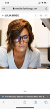 Load image into Gallery viewer, Black Framed Blue Light Glasses