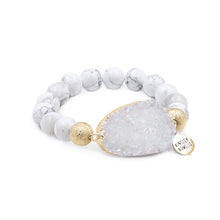 Load image into Gallery viewer, KINSLEY Stone Collection - Gold Pepper Bracelet S/M