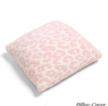 Load image into Gallery viewer, Sale! Cozy Cheetah Pink Pillow Cover (pillow not included) 18x18.