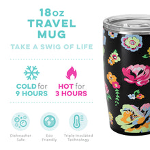 Load image into Gallery viewer, Fleur Noir SWIG 18oz Mug 8076