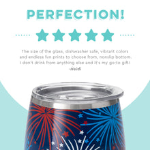 Load image into Gallery viewer, Sale! Fireworks SWIG 14oz Stemless Wine Cup