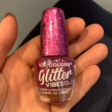 Load image into Gallery viewer, CITY GIRL GLITTER VIBES LA COLORS POLISH