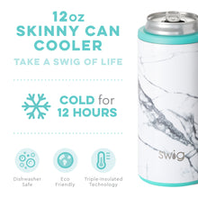 Load image into Gallery viewer, Sale! Marble Slab SWIG 12oz Skinny Can Cooler