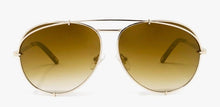 Load image into Gallery viewer, Sale! Koko Gold Brown Gradient Sunglasses - DIFF Eyewear