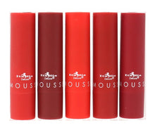 Load image into Gallery viewer, 5 colors - Matte Mouse Caliente Reds Lipstick Set