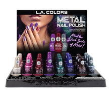 Load image into Gallery viewer, Rose Mimosa Metal LA Colors Nail Polish