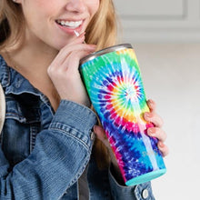 Load image into Gallery viewer, Swirled Peace SWIG 32oz Tumbler
