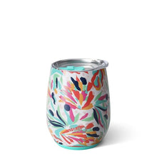 Load image into Gallery viewer, Wild Flower Swig Stemless Wine Cup 14oz