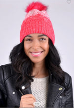 Load image into Gallery viewer, Pink Pom Beanie - SALE!