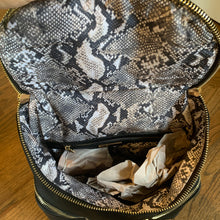 Load image into Gallery viewer, Tan Faux Leather Backpack