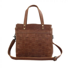 Load image into Gallery viewer, Myra Bag - Square One Leather and Hairon Bag