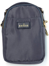 Load image into Gallery viewer, Grey Kedzie Crossbody Bag