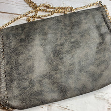 Load image into Gallery viewer, Grey Chain Clutch - SALE!