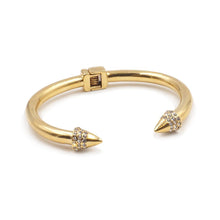 Load image into Gallery viewer, KINSLEY Spike Collection - Gold Bling Bracelet
