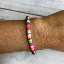 Load image into Gallery viewer, Multi Gold Stretch Bracelet