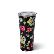 Load image into Gallery viewer, Fleur Noir SWIG 22oz Tumbler