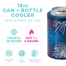 Load image into Gallery viewer, Sale! Fireworks SWIG 12oz Combo Can and Bottle Cooler