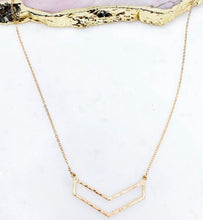 Load image into Gallery viewer, Sale! Gold Chevron Necklace