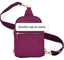 Load image into Gallery viewer, Purple Kedzie RoundTrip Convertible Sling