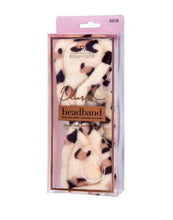 Load image into Gallery viewer, Cheetah Plush Spa Headband