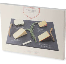 Load image into Gallery viewer, Slate Cheese Board w Handles - 15.5 x 12.