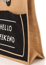 Load image into Gallery viewer, Boutique Hello Weekend Tote - SALE!