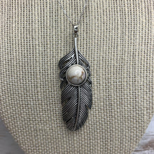 Load image into Gallery viewer, Sale! Sterling Silver White Turquoise Necklace