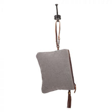 Load image into Gallery viewer, Myra Bag - Petals on Grey Pouch