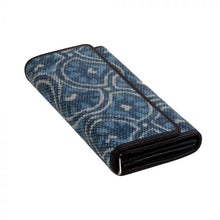 Load image into Gallery viewer, Myra Bag - Indigo Leaf Wallet