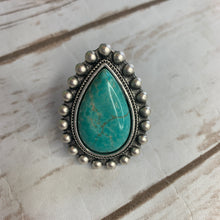 Load image into Gallery viewer, Sale! Turquoise Adjustable Ring