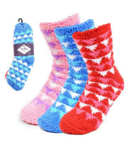 Load image into Gallery viewer, 3pk Fuzzy Socks