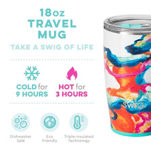 Load image into Gallery viewer, Color Swirl SWIG 18 oz Mug