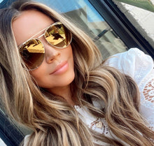 Load image into Gallery viewer, Sale! Koko Gold Brown Gradient Sunglasses - DIFF Eyewear