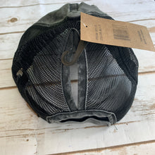 Load image into Gallery viewer, Sale! Black Distressed Cap