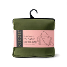Load image into Gallery viewer, Sale! Olive Green Kedzie Foldable Duffle Bag