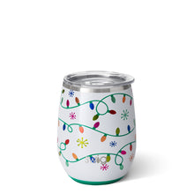 Load image into Gallery viewer, Let It Glow SWIG 14oz Stemless Wine Cup
