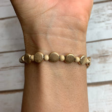 Load image into Gallery viewer, Multi Gold Stretch Bracelet